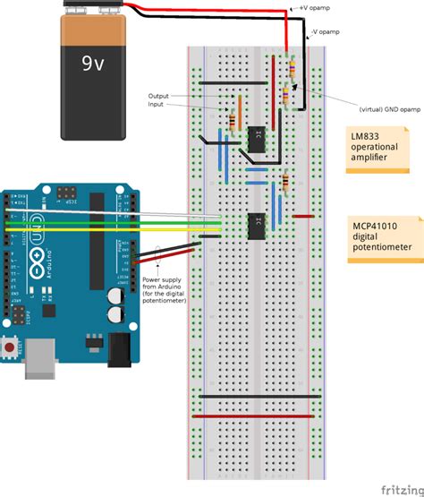 arduino opamp